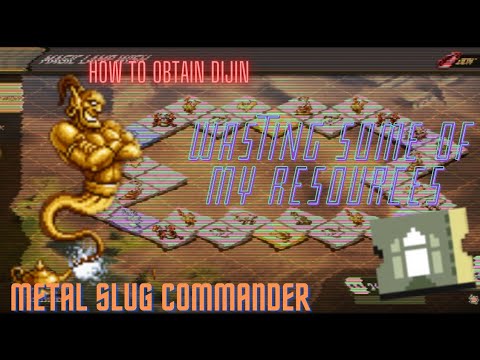 Metal slug commander | Obtaining the No.2 Dijin and ruining some of my resources