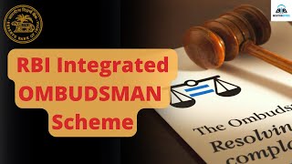 RBI Integrated Ombudsman Scheme | RBI Grade B 2023 | Important Schemes for RBI & NABARD