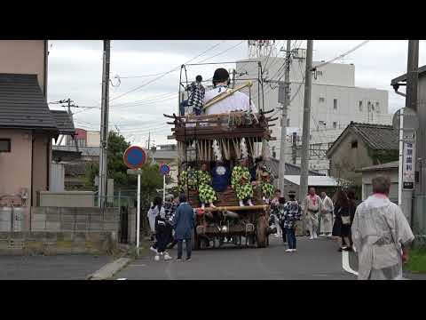 佐原の大祭2018秋　初日　仲川岸区　曳き廻し