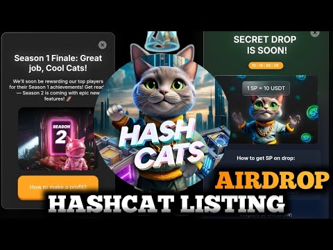 Hashcat Airdrop Listing confirmed! || Hashcat withdraw process| Hashcat Airdrop withdraw binance