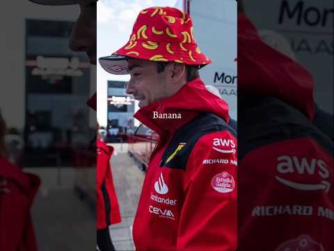 Charles Leclerc X Banana 🍌 Scuderia Ferrari F1 | Formula 1 #shorts