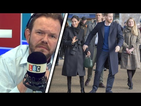 James O'Brien Shuts Down Caller Criticizing Harry & Meghan for Holding Hands at Queen's Service!"