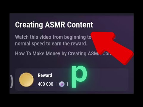 Creating ASMR Content Tapswap code 6 October || Tapswap Video Code 6 October