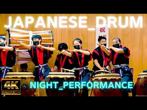 4K★Japanese drum★cheer up the world