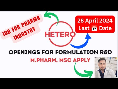 hetero pharmaceutical company #jobs #pharmaceutical #pharmaceuticalcompanies #pharmajobs