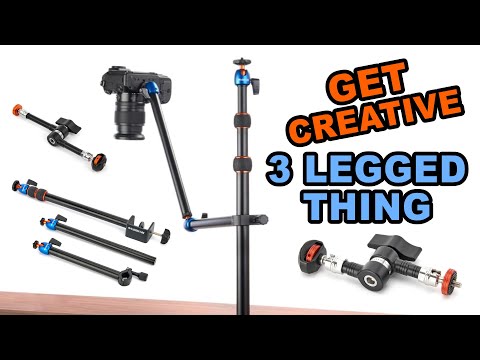 3 Legged Thing Creator Special - CDMS-2A Camera Desk Mount Stand - Pivot 250 Magic Arm