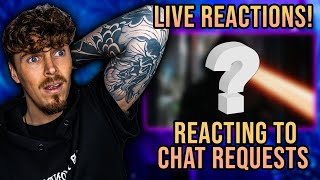 Reacting to YOUR Requests LIVE 🔥