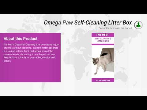 Omega Paw Self Cleaning Litter Box