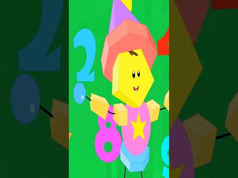 Count Numbers with Mr Shapes #shorts #videos #numbers #123song