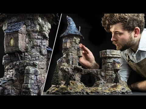 Making a Wizard Tower For The Best Game Ever (it's Mordheim)