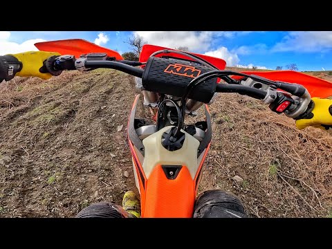 Riding This KTM EXC 150 Up Extreme Hill Climbs // Does it Have The Power?