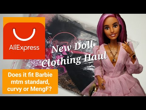 Aliexpress Fashion Doll Clothing Haul - Review, Try On & Styling^^