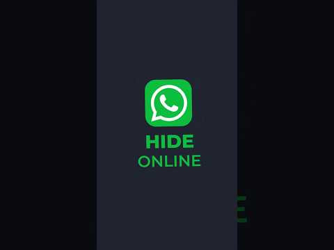 Hide online in WhatsApp - Hide last seen