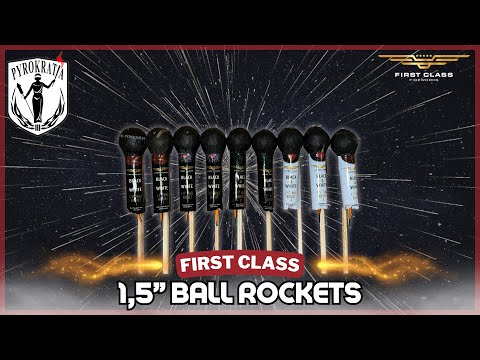 1,5” Ball Rockets - First Class