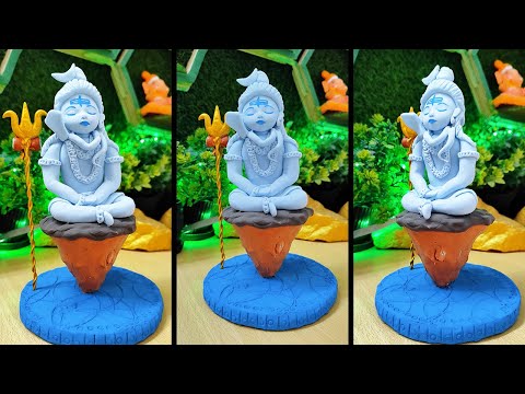 Diy Super Clay se Har Har Mahadev #mahadev #shiva #superclay