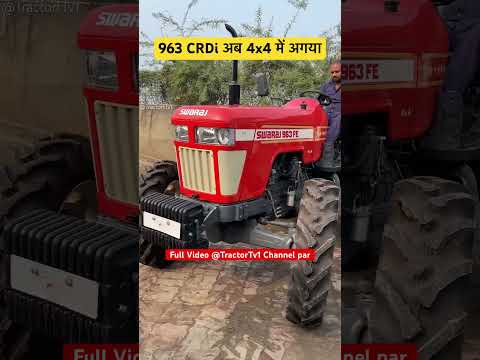 #swaraj963fe crdi 4x4 #tractortv #tractortv1