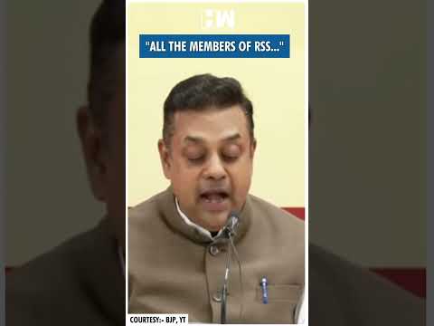 #Shorts | "All the members of RSS.." | BJP | Sambit Patra | Atal Bihari Vajpayee | Manmohan Singh