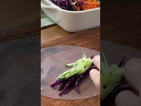 How to make Vietnamese Spring Rolls