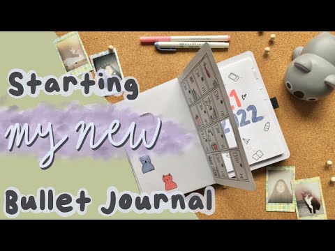 Starting My New Bullet Journal for the 2021-2022 school year! | Shop AmandaRachLee notebook!