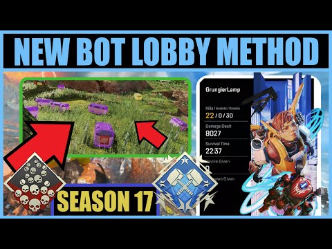 The ONLY WORKING WAY To Get Into BOT LOBBIES In Apex Legends SEASON 18