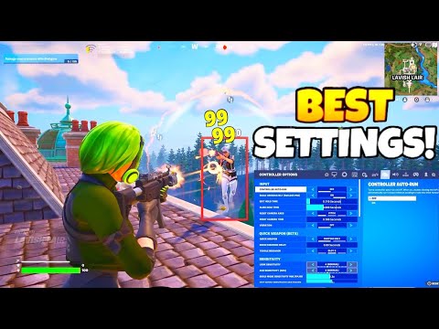 NEW BEST Controller SETTINGS in Fortnite Chapter 5 Season2! (PS4/PS5/Xbox/PC)Switch)