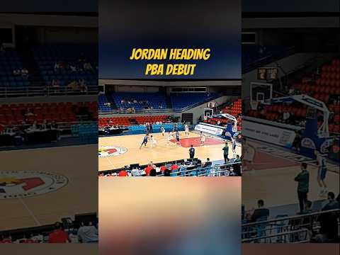 Jordan Heading - PBA Debut | #pba #basketball #jordanheading #convergefiberxers