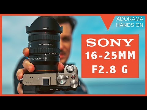 Sony FE 16-25mm F2.8 G Lens | Hands On with Sal D'Alia