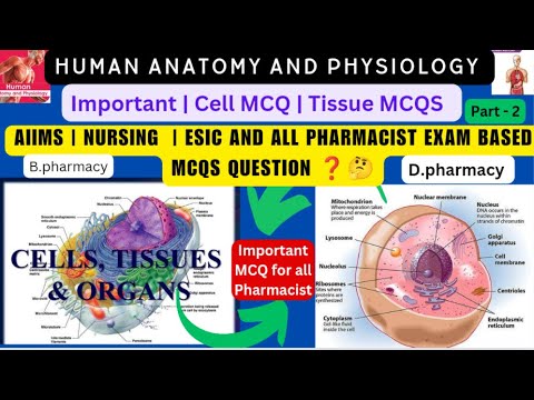 HAP MCQ👌 | cell mcq | tissue mcq | human anatomy and physiology | important mcqs exam based topics