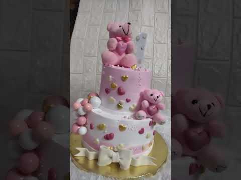 #teddybear #teddy #pink #venilacake