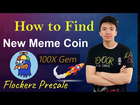 How to Find New Meme Coins | Flockerz Presale Latest Update | New Meme Coin 100X Profit