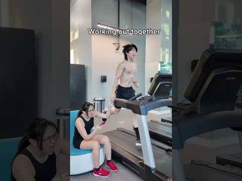 POV: working out with a girl