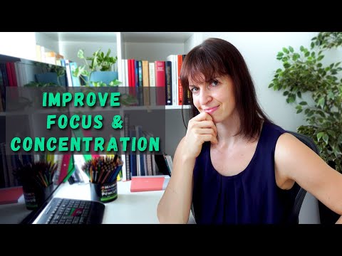 Exercises to build concentration and focus