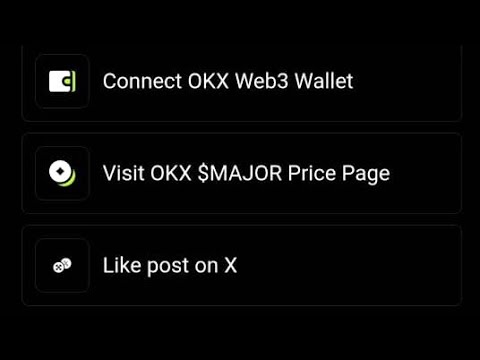 LINK YOUR MAJOR MINI APP TO OKX WALLET || SIMPLIFIED ✅️