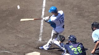 日本ハム 矢澤宏太選手 140m超のホームランを放つ！衝撃弾2023.8.3