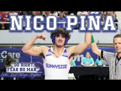 Nico Piña - Wrestler from Arizona "Do Right, Fear No Man" by The Last Knife Fighter