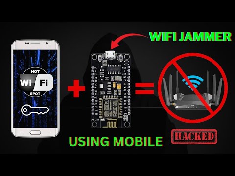 How To Make A Wifi J@mmer At Home|| Using NodeMCU ESP8266|| ESP32.