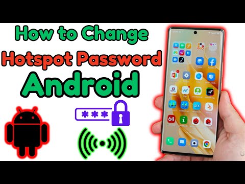 How to Change Hotspot Password in Android Phone