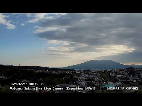 【絶景LIVE】桜島ライブカメラ（噴火・雲海・朝焼け・星空） live camera  volcano-Sakurajima ,Kagoshima,Japan