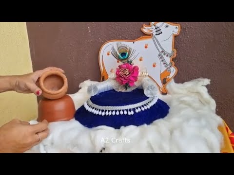 Janmashtami decoration ideas for home || Krishna Janmashtami Decoration Ideas ,श्रीकृष्ण जन्माष्ट्मी