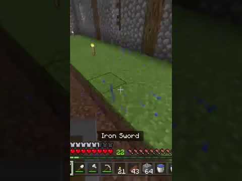 Making a wheat farm in #minecraft #shorts #short #viral