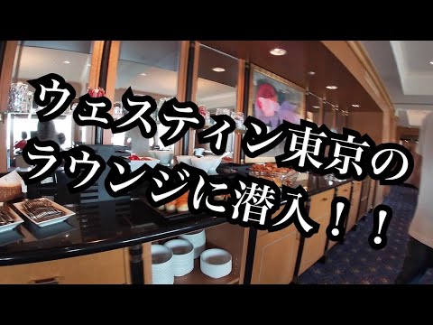 ウェスティン東京のラウンジに行って来ただけの動画。