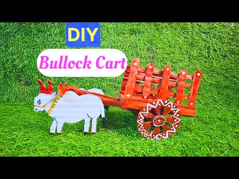 How To Make Amazing Bullock Cart DIY 🐂