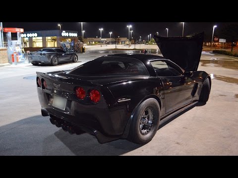 Nitrous ZR1 VS Twin Turbo C6 Z06 and more