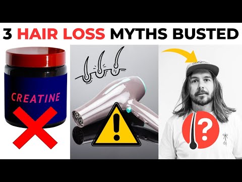 3 Popular Hair Loss MYTHS Scientifically Dismantled (You've Been Misled)