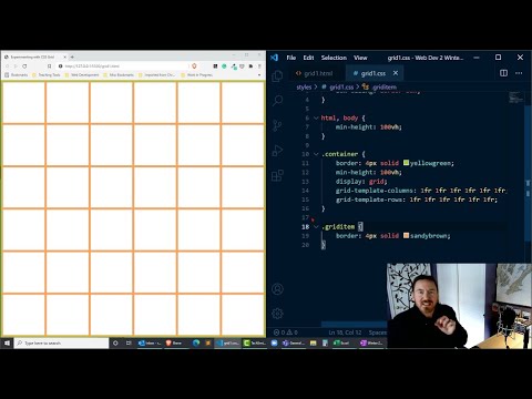 Starting to Use CSS Grid Display and Grid Template Columns