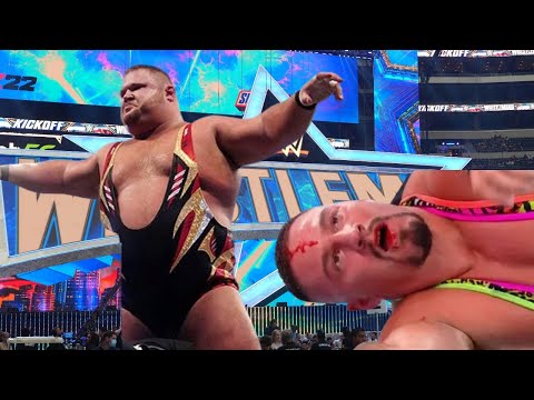 WWE 2K24 BRON BREAKKER VS. OTIS #wwe #2024 #sports