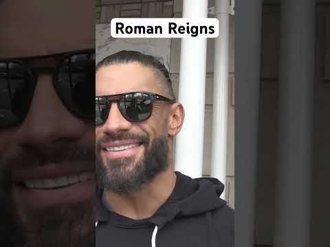 Caught up with Roman Reigns ahead of Wrestlemania.  #wwe