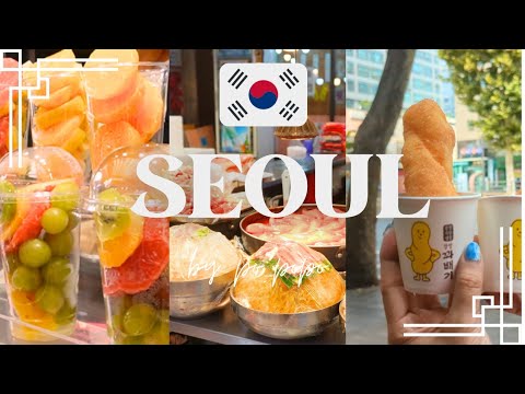 [Korea Women's Trip #4] My favorite donut in the world! A day of gourmet food at Gwangjang Market