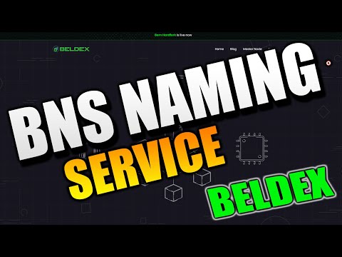 BNS NAMING SERVICE - BELDEX Looks Good!