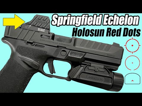 12 Best Springfield Echelon Holosun Red & Green Dot Sights